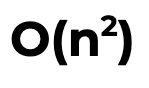 A quadratic algorithm in its natural habitat